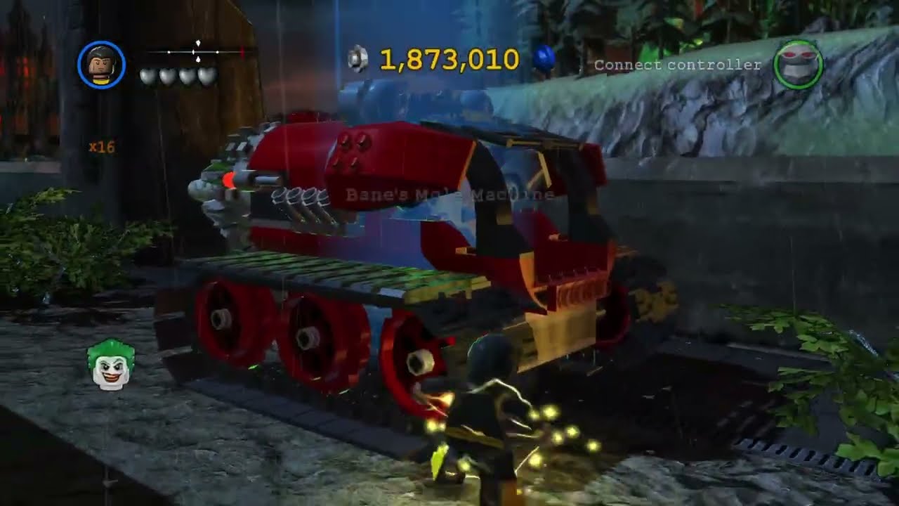 LEGO Batman 2 DC Super Heroes - All Gold Bricks in Gotham City Central - Coventry Area part 1