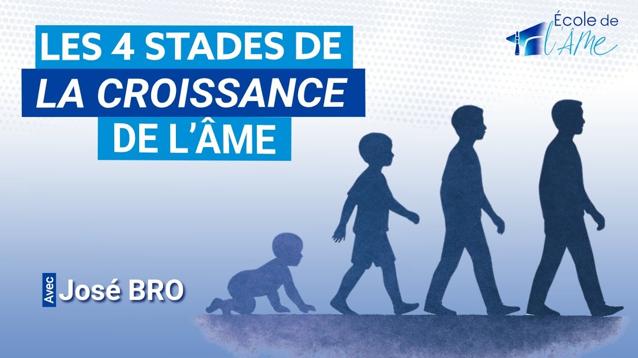 Quels sont les 4 stades de croissance de l'âme ? | INTRO | José BRO | 29/05/2025