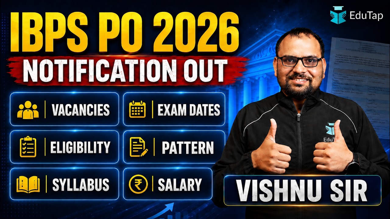 IBPS PO Notification 2026 Complete Details: Vacancies, Exam Date, Eligibility, Salary, Syllabus