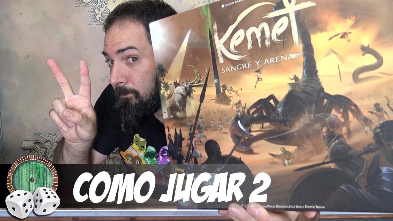 KEMET - SANGRE Y ARENA | COMO SE JUEGA - PARTE 2 | CONCEPTOS BÁSICOS Y ACCIONES DE JUGADOR