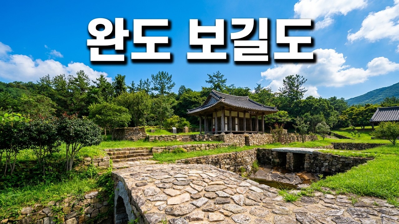 어란항 보길도 곡수당,동초항 화룡포항