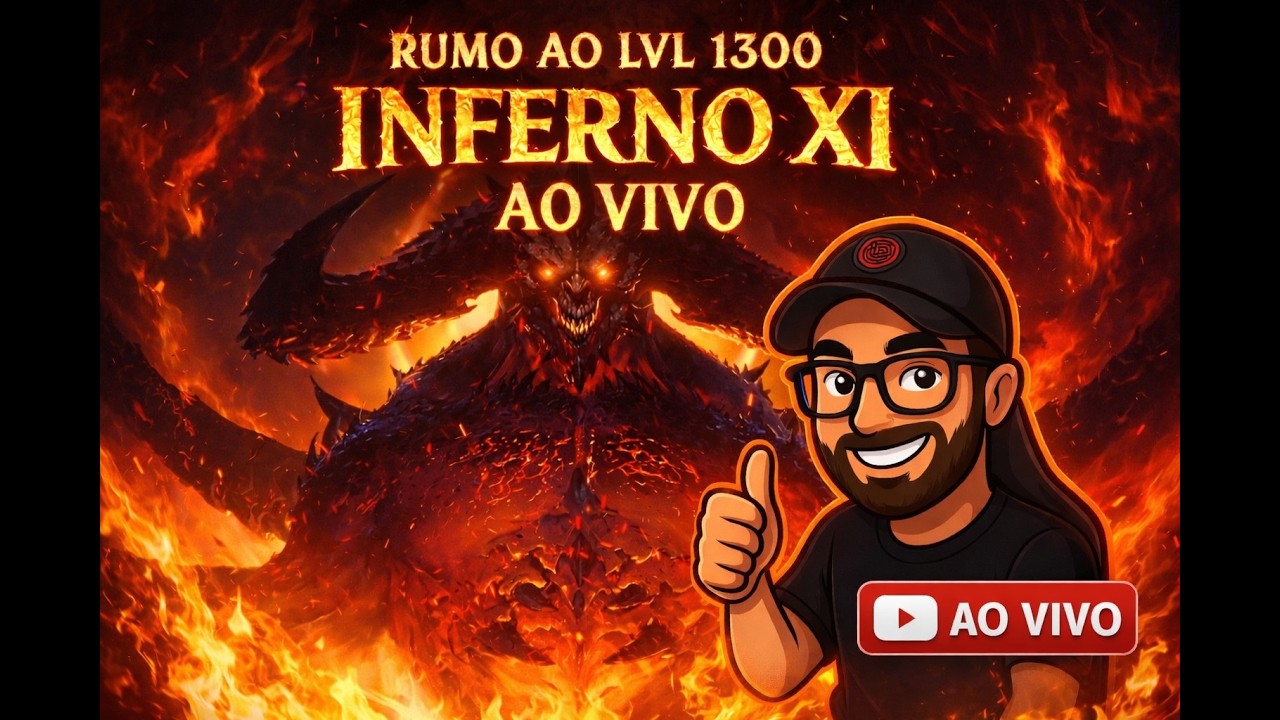 DIABLO IMMORTAL - RUMO AO LEVEL 1300 - AO VIVO - 17/02/2026