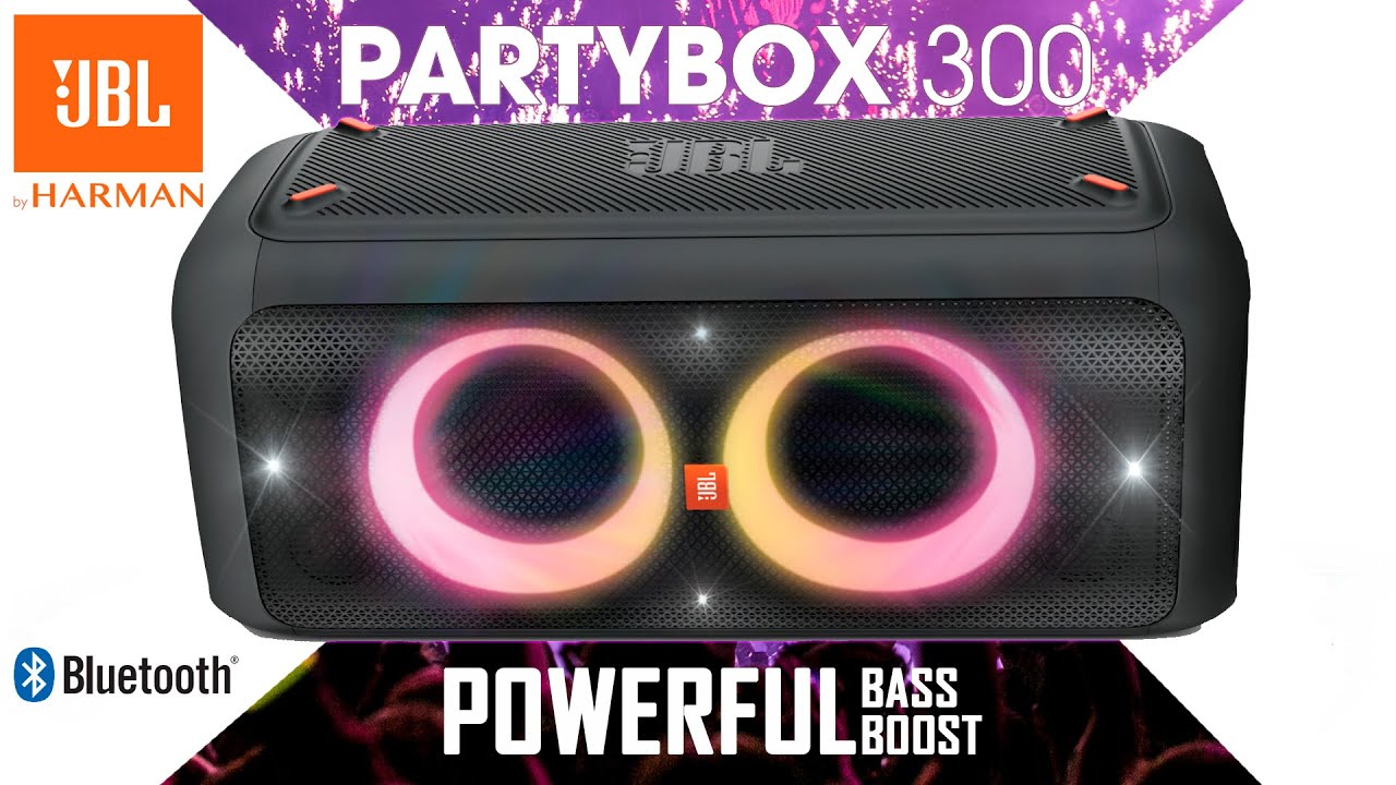 Review JBL Partybox 200 - 300 - Altavoces Bluetooth para Fiestas