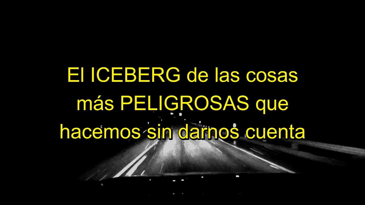 El ICEBERG de las cosas más PELIGROSAS que hacemos sin darnos cuenta