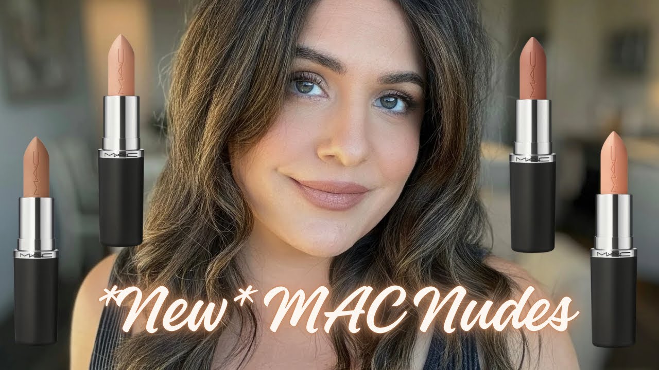 Новая коллекция помад MAC COSMETICS NUDES! Свотчи и примерка
