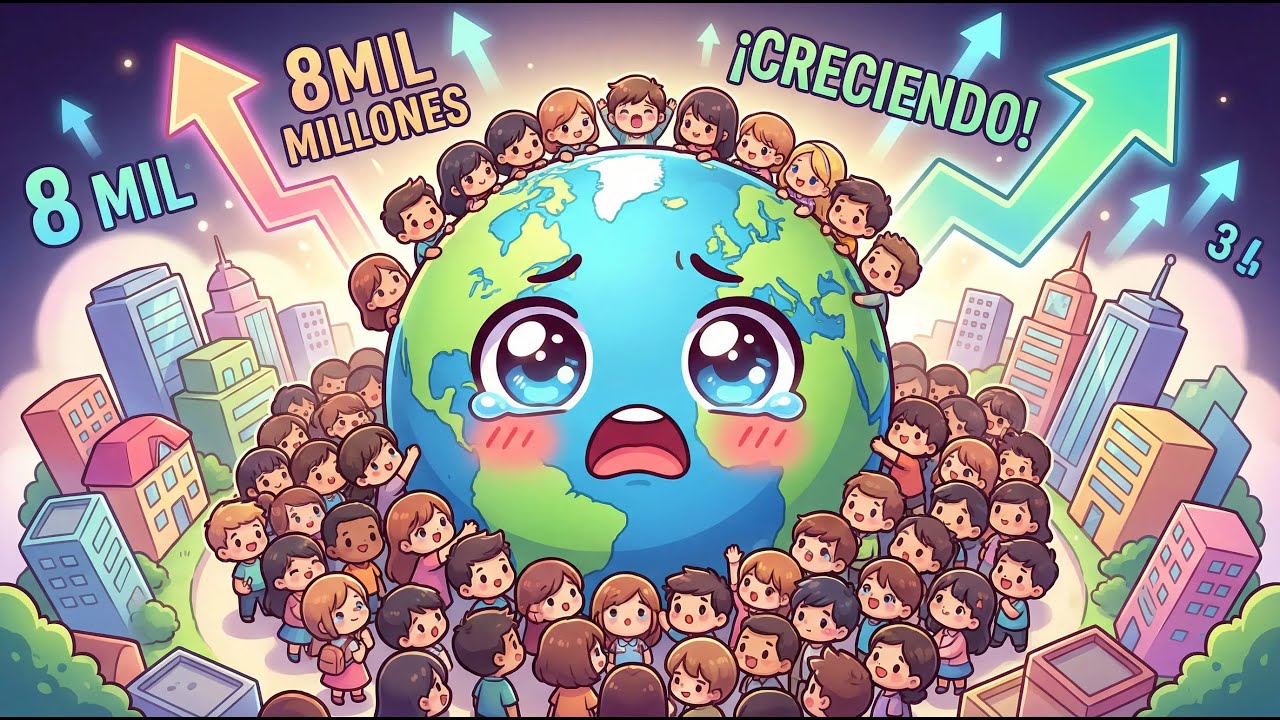 Sobrepoblación la explosión demográfica humana explicada