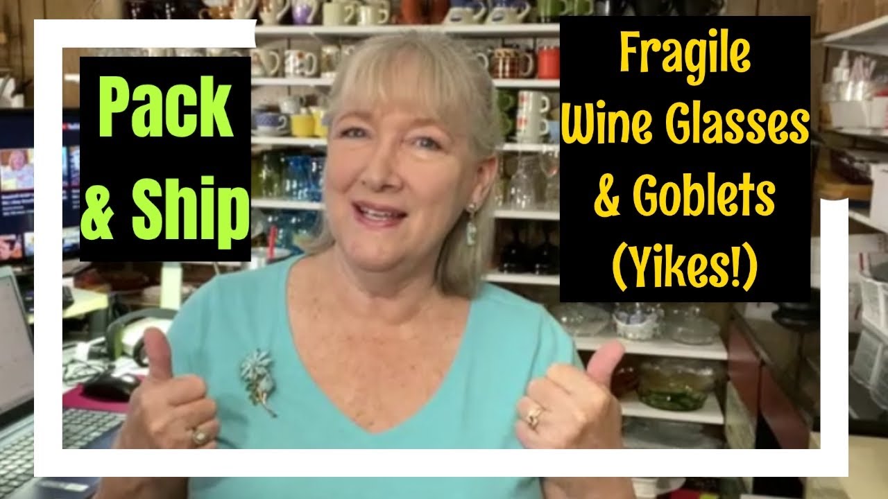 How to properly pack and ship glass or breakable items | ebay Etsy Poshmark