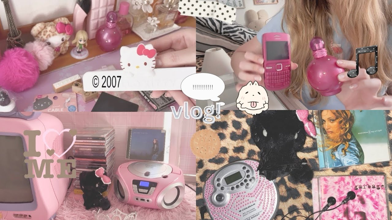 2000s girl next door vlog ₊ ♱⃓⭒ 𝄞 ࣪⭒♬ ﾟ.