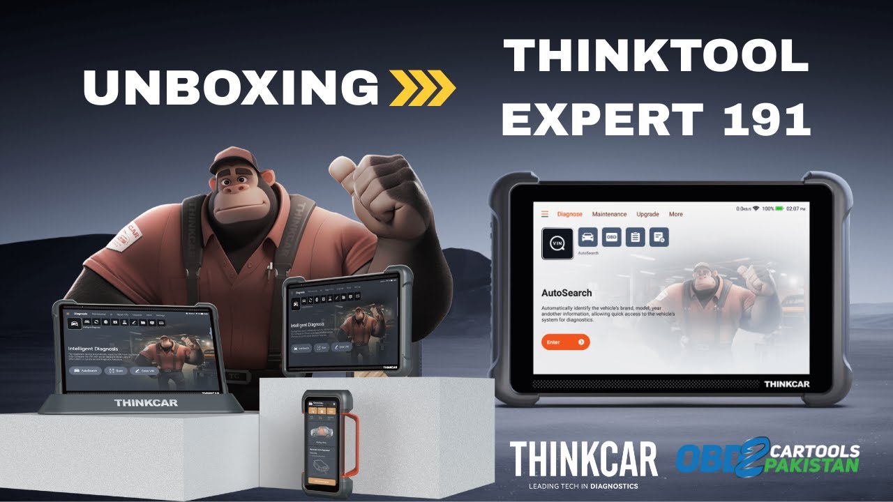 ThinkCar Thinktool Expert 191 unboxing | ThinkCar Pakistan