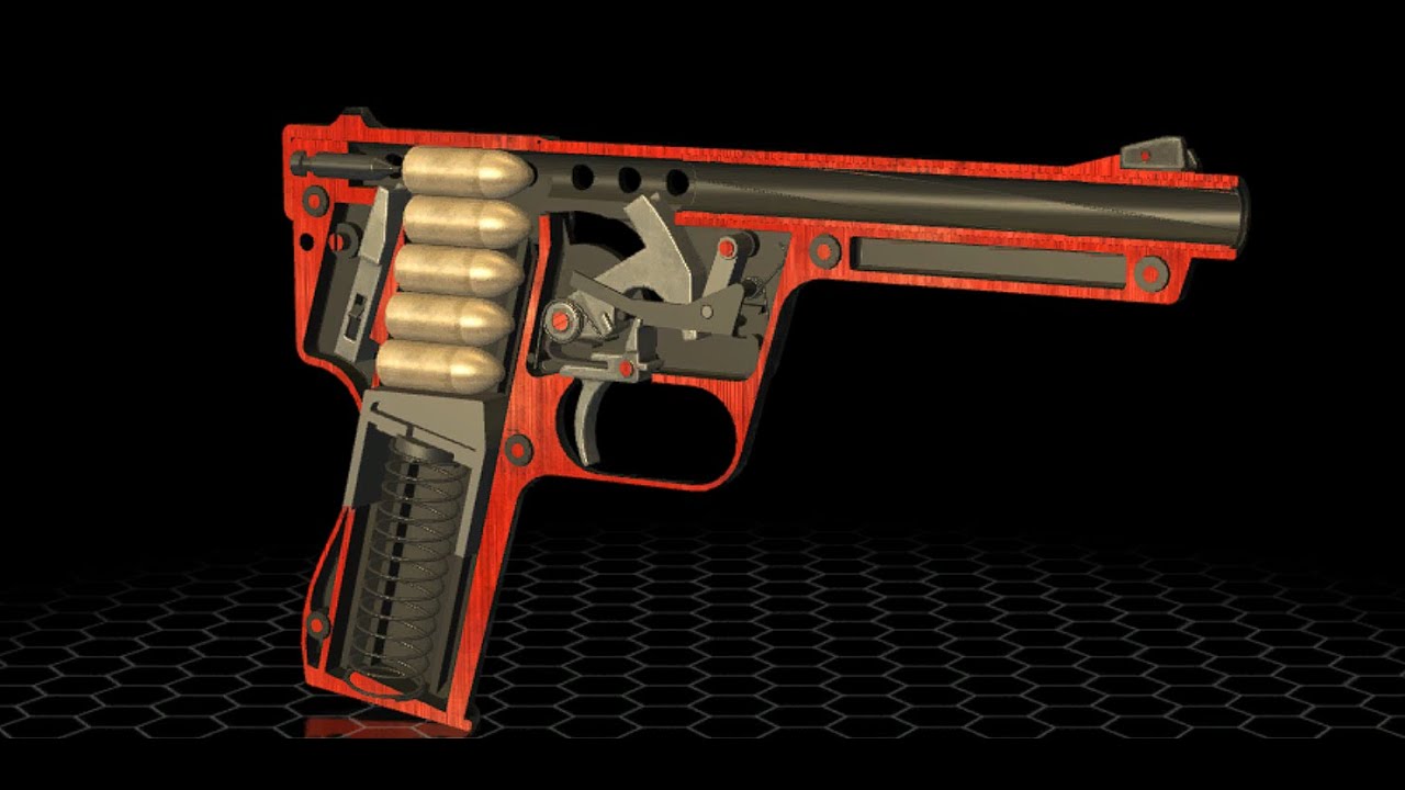 World of Guns: Gun Disassembly #Gyrojet Pistol