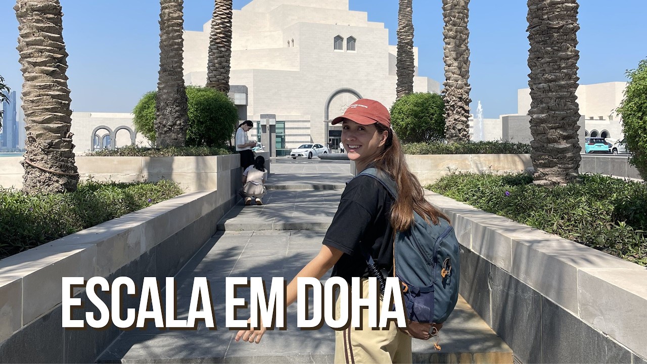1 DIA EM DOHA | Uma escala de 17 horas pra conhecer a cidade