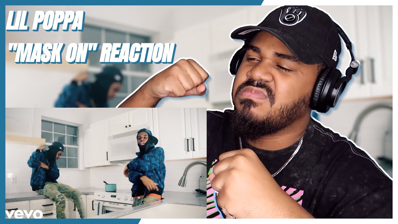 Lil Poppa - Mask On (Official Music Video) REACTION