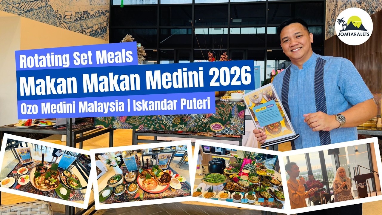 Первый взгляд на Макан Макан Медини Рамадан 2026 | OZO Medini Malaysia Предварительный просмотр и...