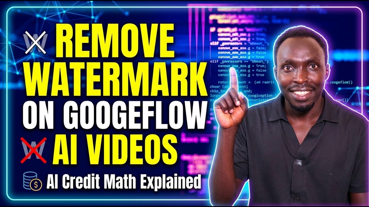 Remove Watermark on Google Flow AI Videos (+ The Credit Math Nobody Explains)