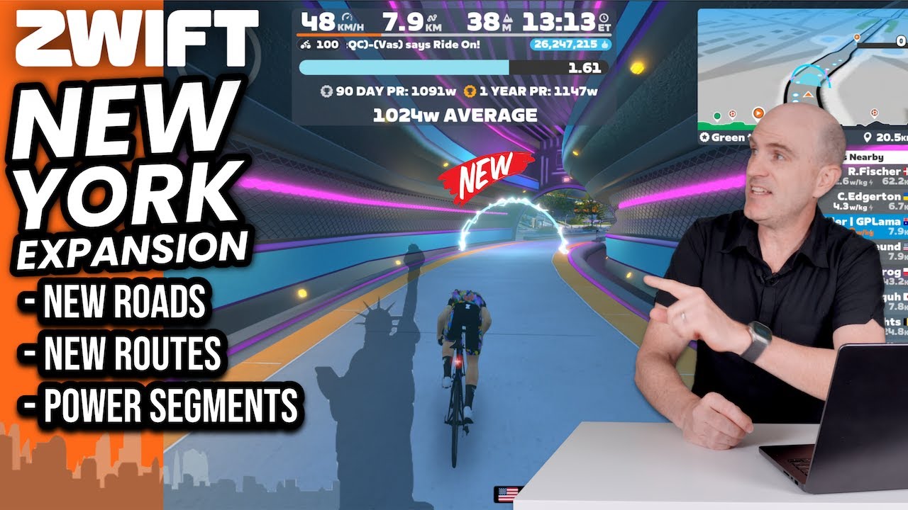 Расширение ZWIFT в Нью-Йорке и НОВЫЙ сегмент электроэнергетики