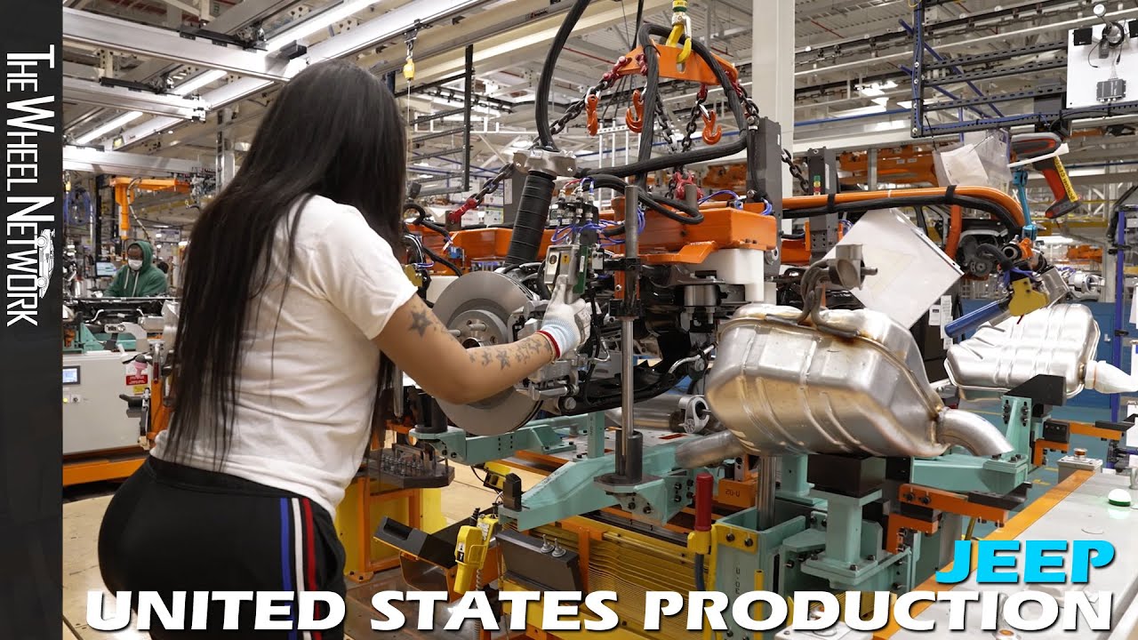 Jeep Grand Cherokee L Production in the United States (Detroit Assembly Complex – Mack Plant)