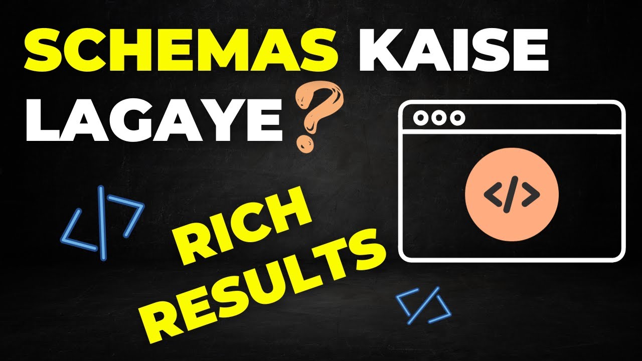 Schema Markup and Structured Data | Rich Results or Rich Snippets | Technical SEO Tutorial