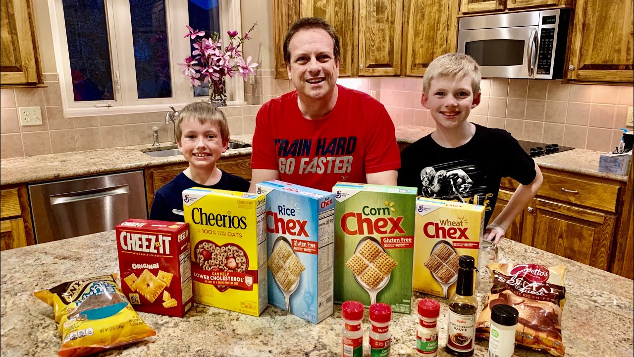 How to make the Best Chex Party Mix Ever!