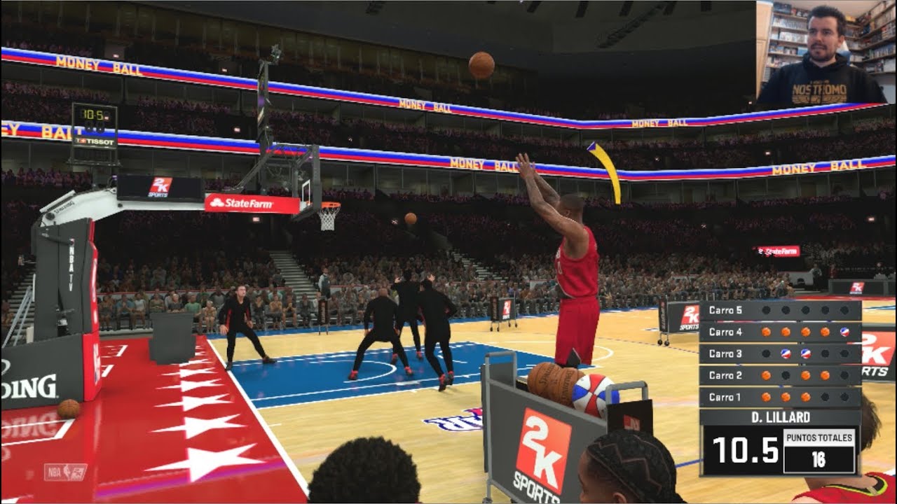 Concurso de triples y Concurso de mates || NBA 2K20 (PS4) || NBA ALL-STAR 2020 En español