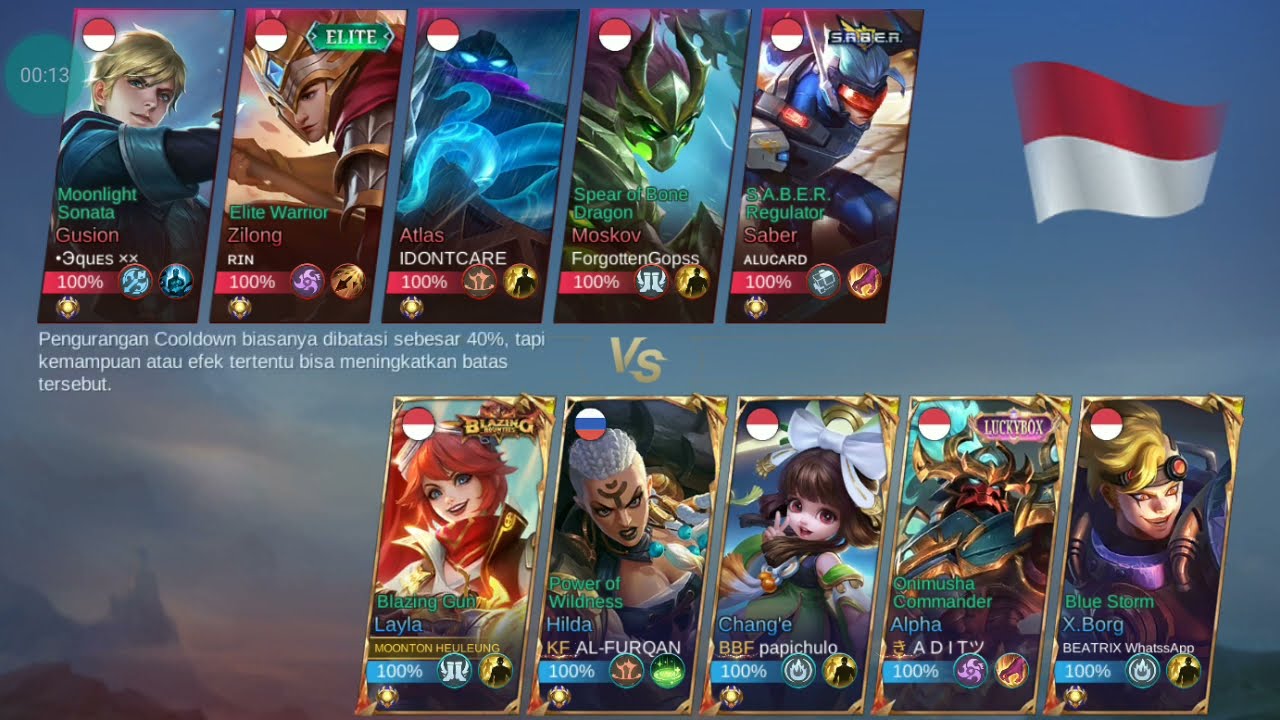 PUSH RANK || RANK LEGENDS 3 BINTANG 3 || MOBILE LEGENDS BANG-BANG