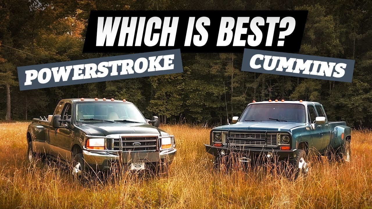 7.3 Powerstroke F350 vs 12V Cummins Squarebody