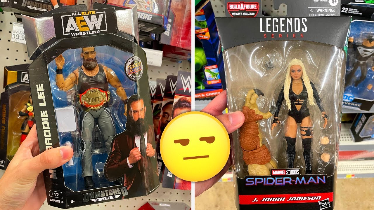 EPIC WWE/AEW TOY HUNT! 2022 ACTION FIGURE HUNT!