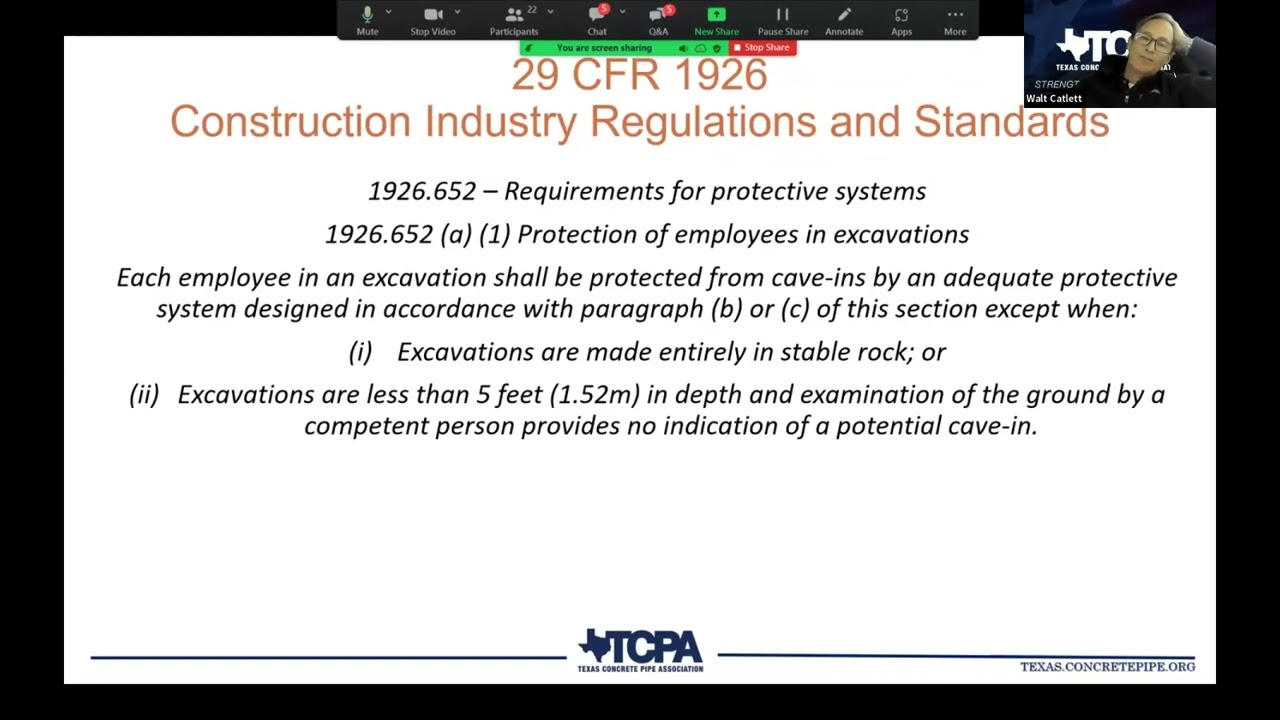Trench & Excavation Safety