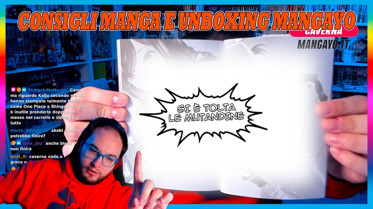 cavernadiplatone CONSIGLI MANGA E UNBOXING MANGAYO