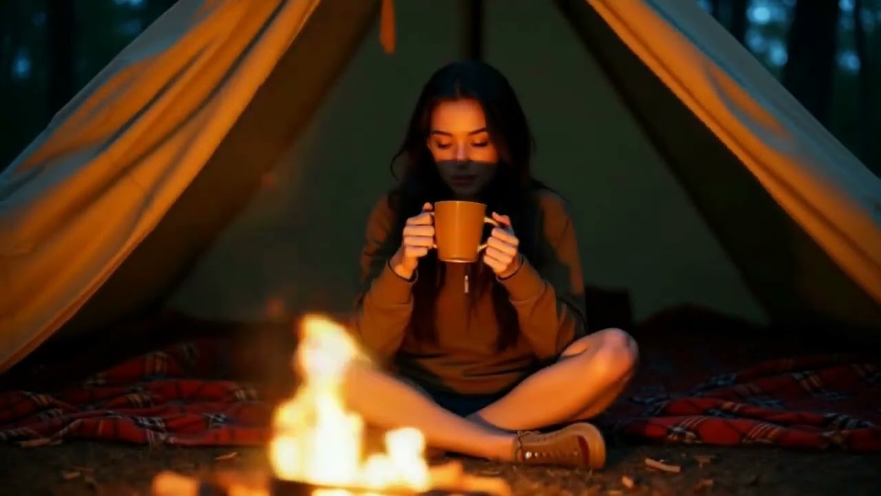 Campeggio nella Natura 🏕️ con Fal&ograve; 🔥 e Relax 😌 Camping in Nature  with Campfire 🔥 and Relaxation 10h
