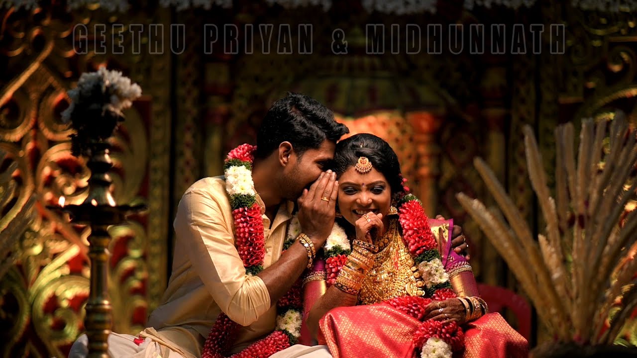 kerala wedding I geethu priyan & midhunnath I visionplus wedding movies