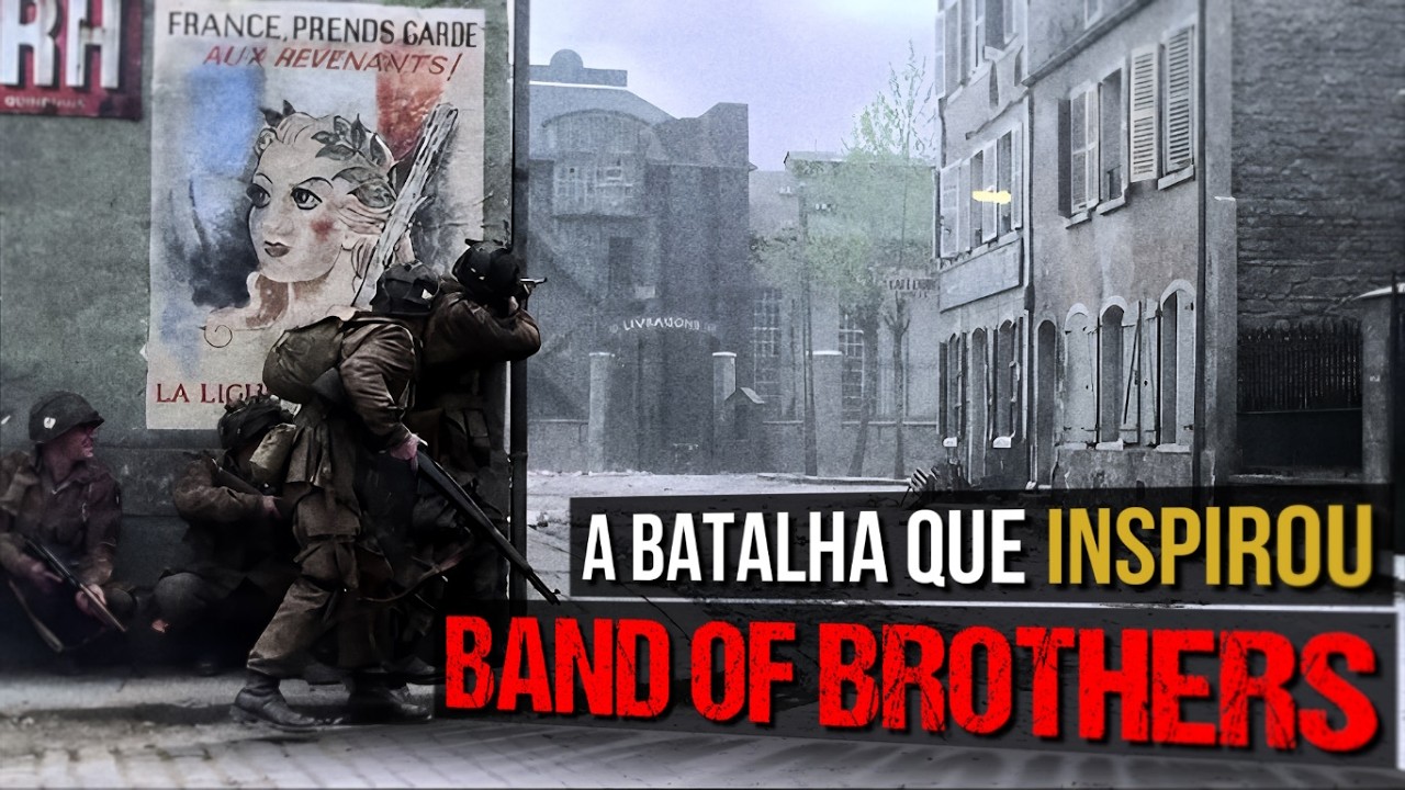 CENAS REAIS! A BATALHA PELA NORMANDIA E O DUELO ENTRE PARAQUEDISTAS DE ELITE EM CARENTAN