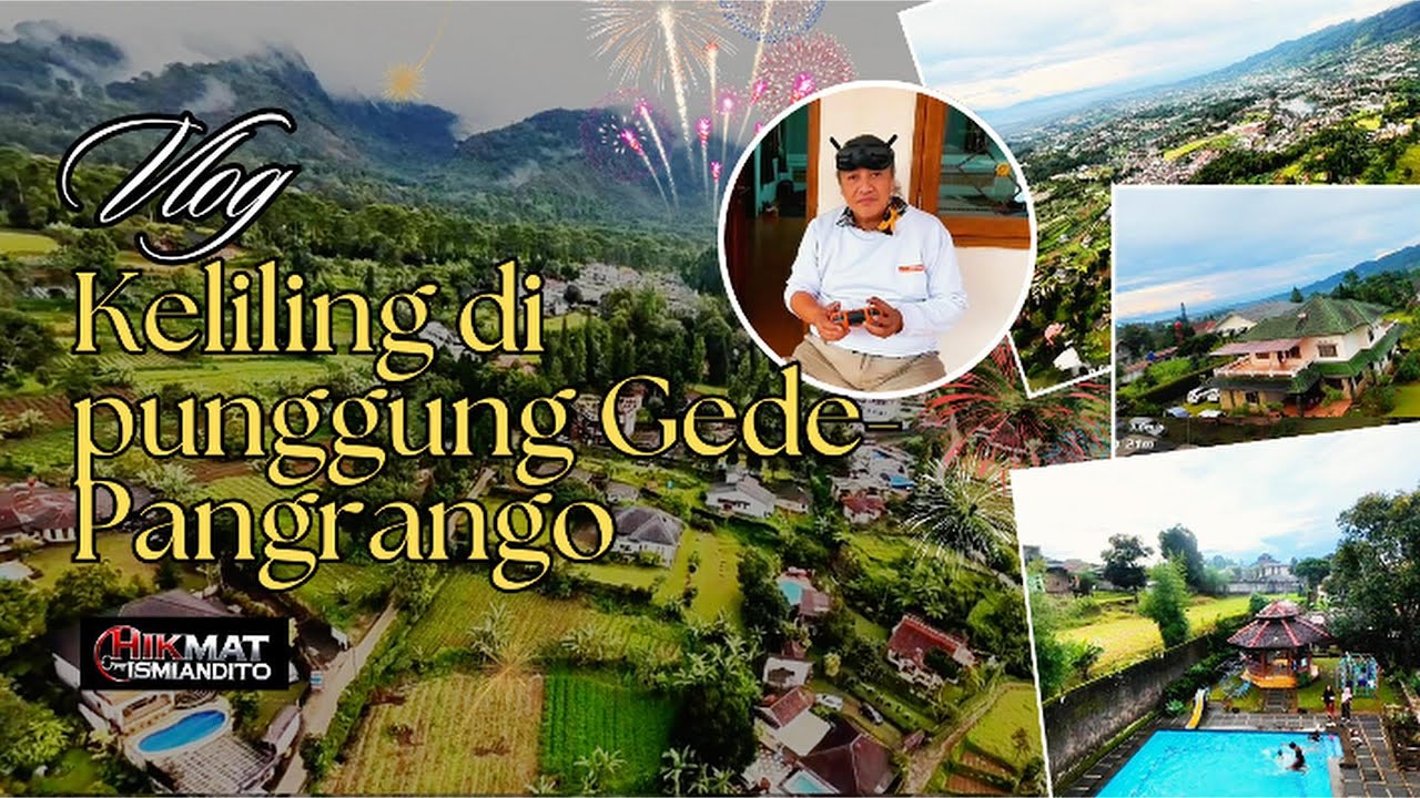 Keliling di Punggung Gede Pangrango dengan Dji Avata 2 (Terbang pertama)