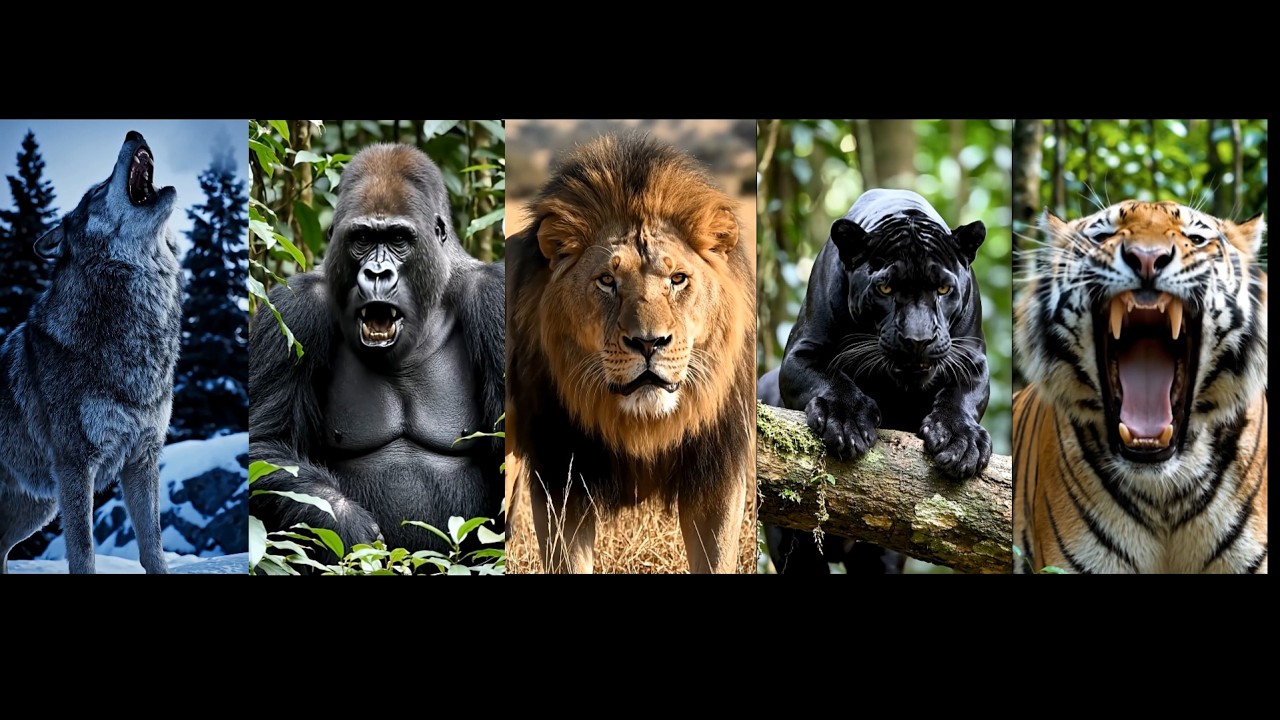 Life & Death in the Wild: Brutal Animal Attacks, The Rise of the Wolf & The Lion King