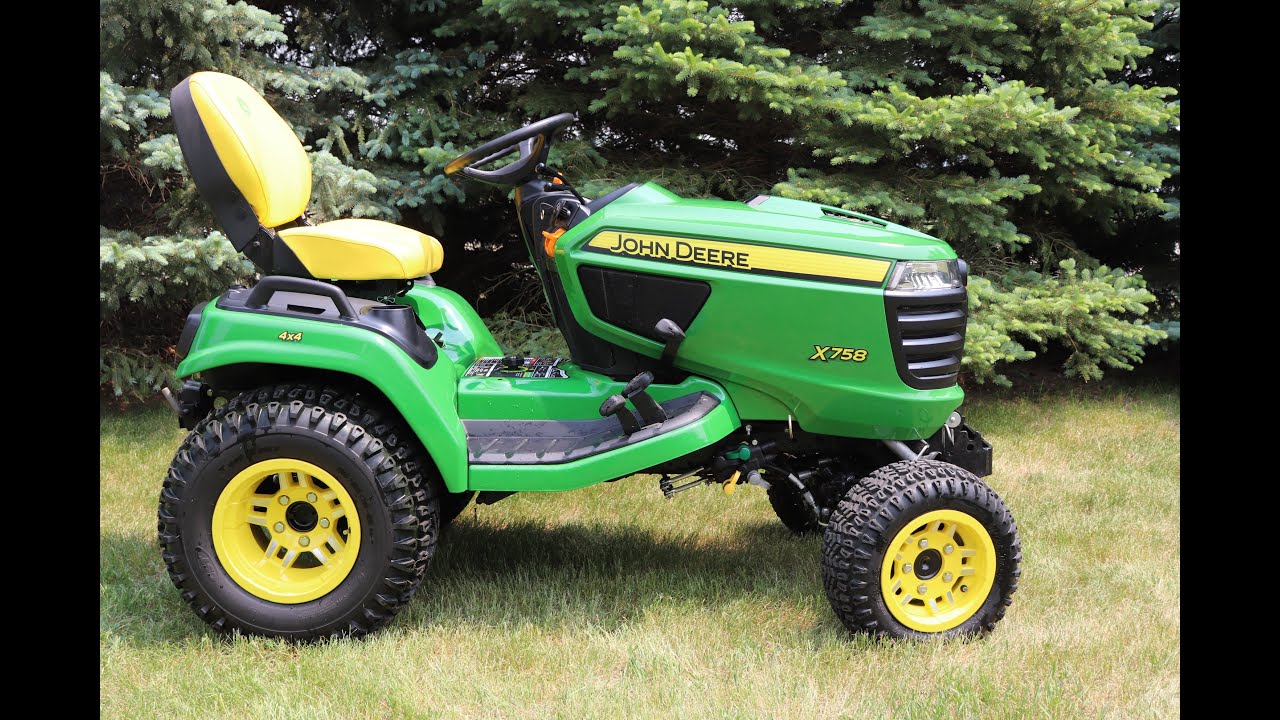 50-часовое обслуживание гидравлики John Deere x758