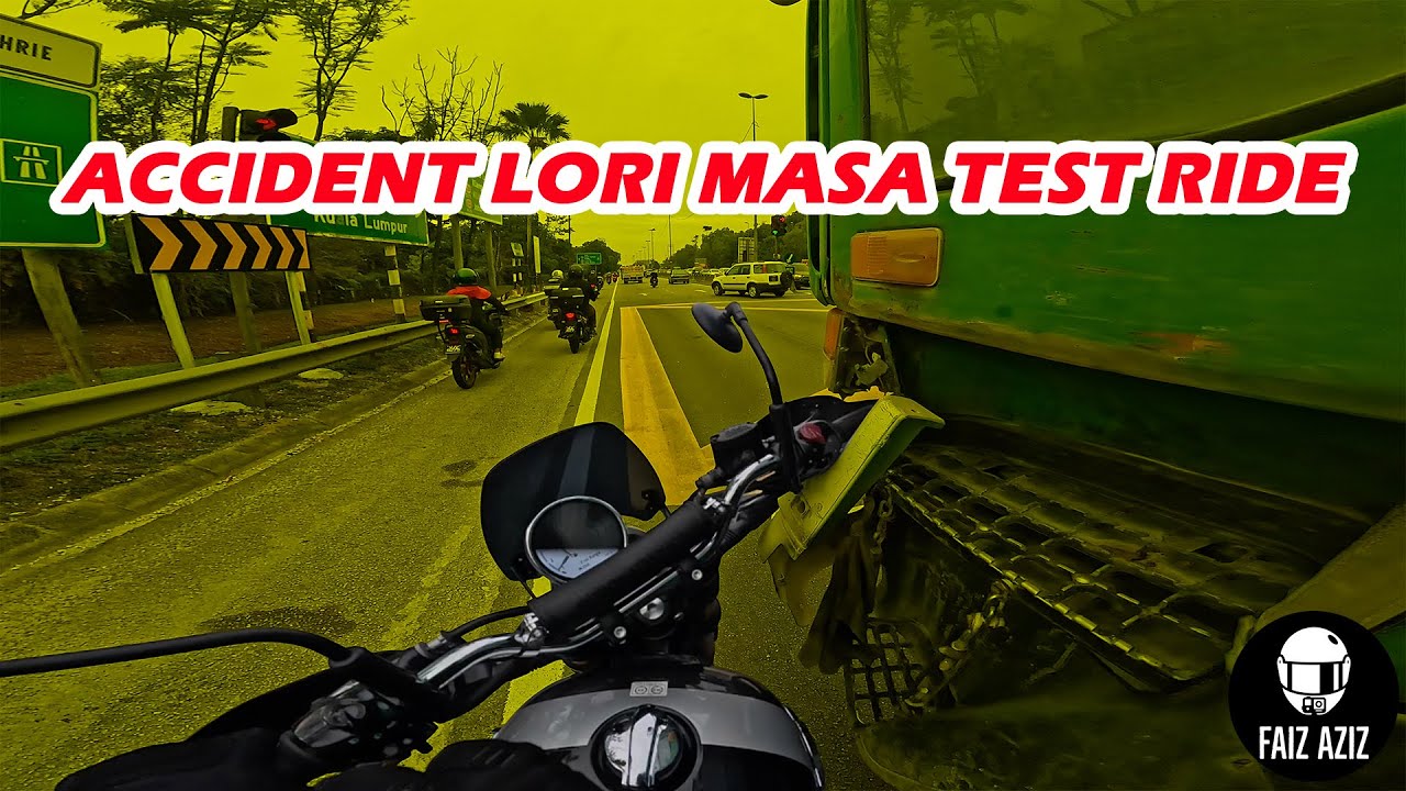 Royal Enfield Bear 650 Redah Jem dan Aku Accident Lori Vlog E677