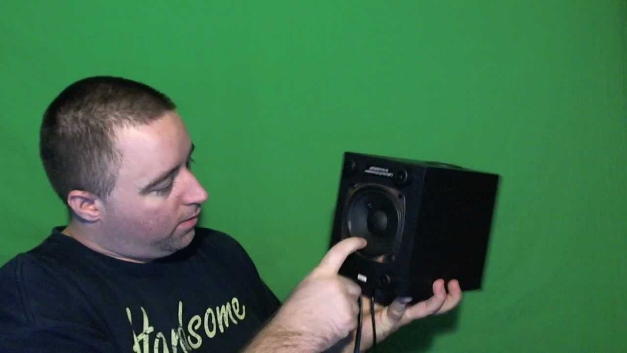 Logitech LS21 2.1 Stereo Speaker System Unboxing