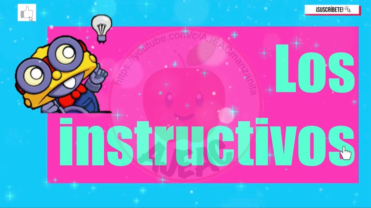 LOS INSTRUCTIVOS || INSTRUCCIONES || ESPA&Ntilde;OL DE PRIMARIA