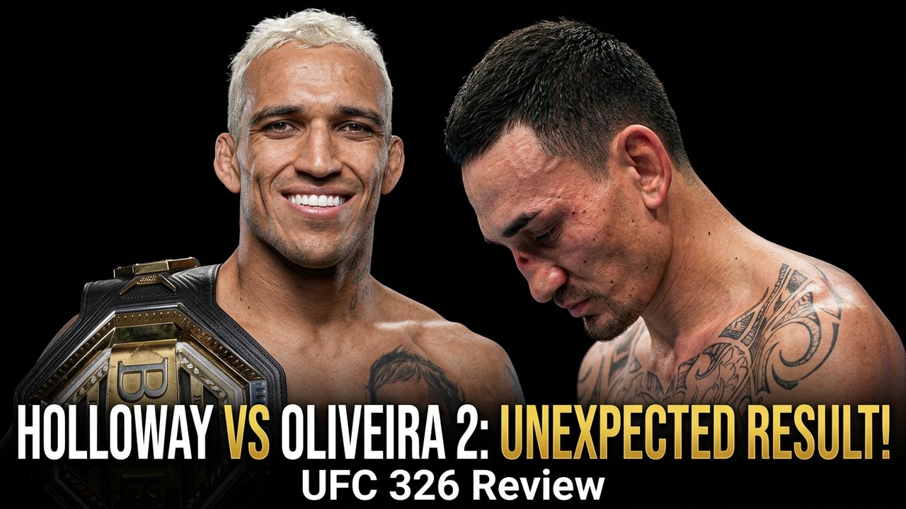 Oliveira vs Holloway NOT as expected | UFC 326 RECAP 🥊 🚀