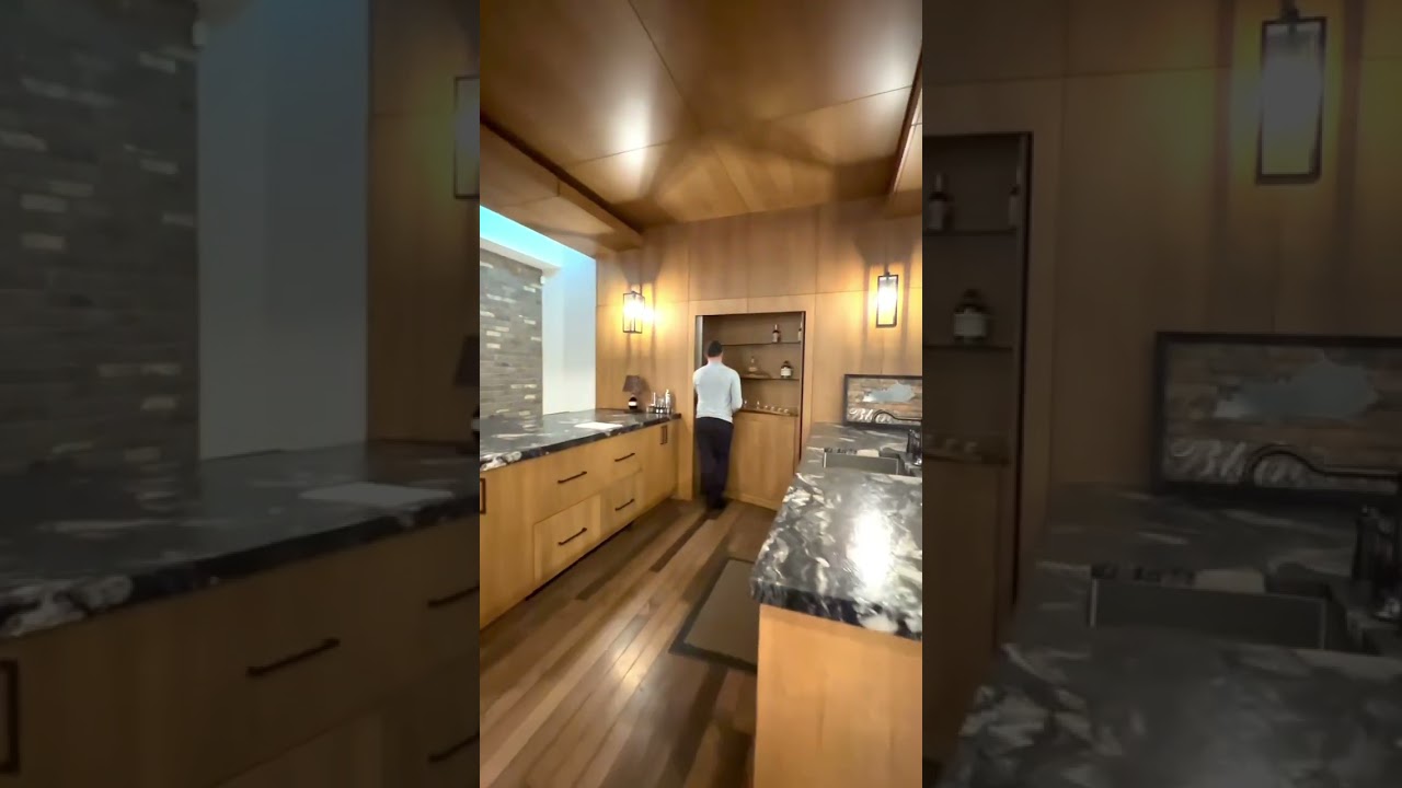Could you use a secret room in your basement? 🤫 #luxuryhome #features #mancave #cool