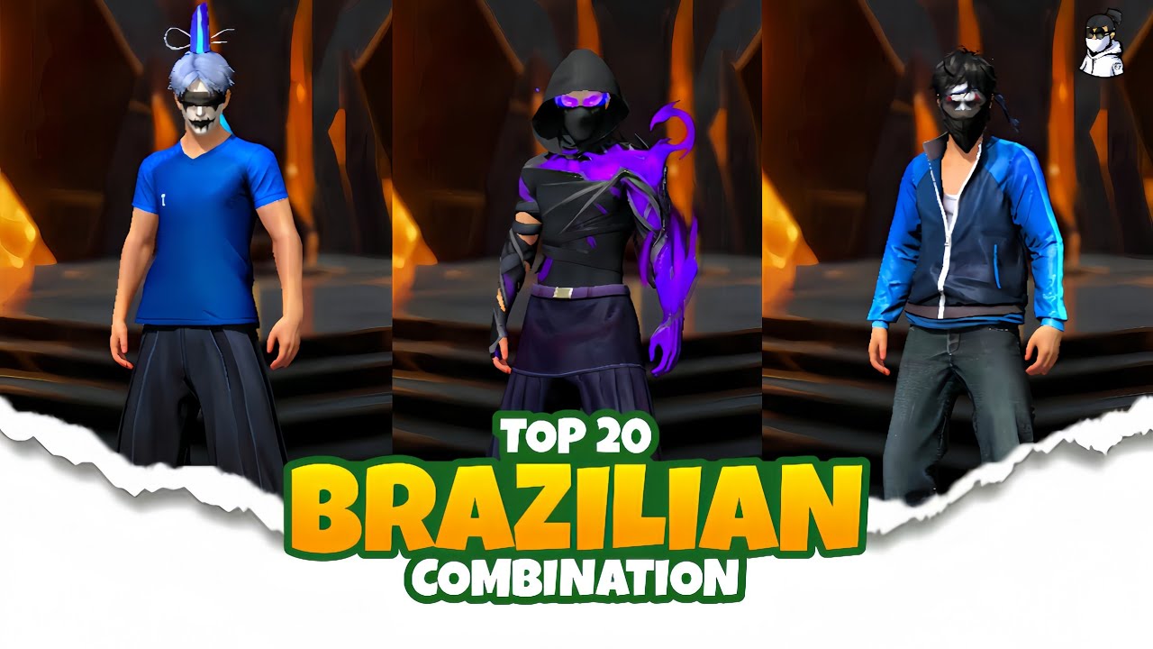 TOP 20 BEAST DRESS COMBINATION FOR MOVEMENT PLAYER'S 🇧🇷🌪 || FREE FIRE FREESTYLE DRESS COMBINATION