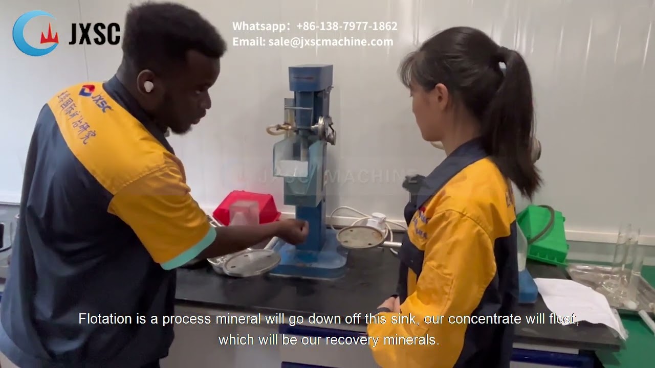Separation Experiment Of Lead-Zinc Ore With Small Flotation Machine