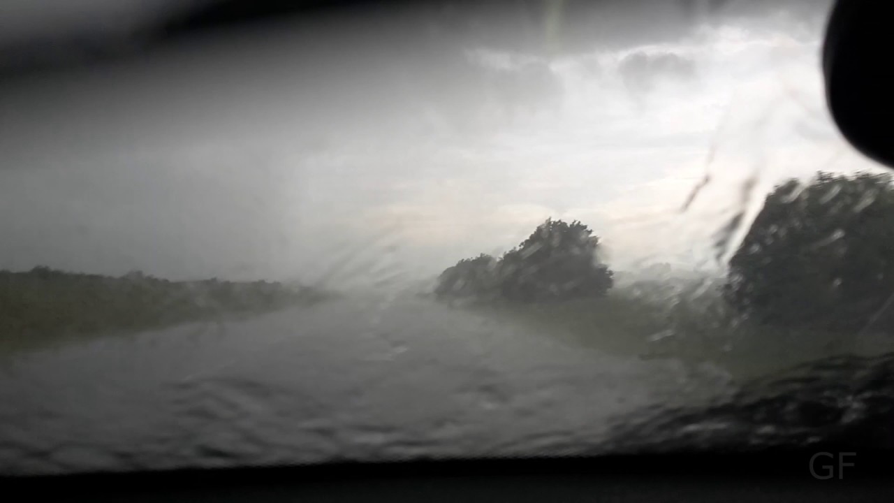 Orage et pluie très forte - Ablis (78) - 2 juin 2017