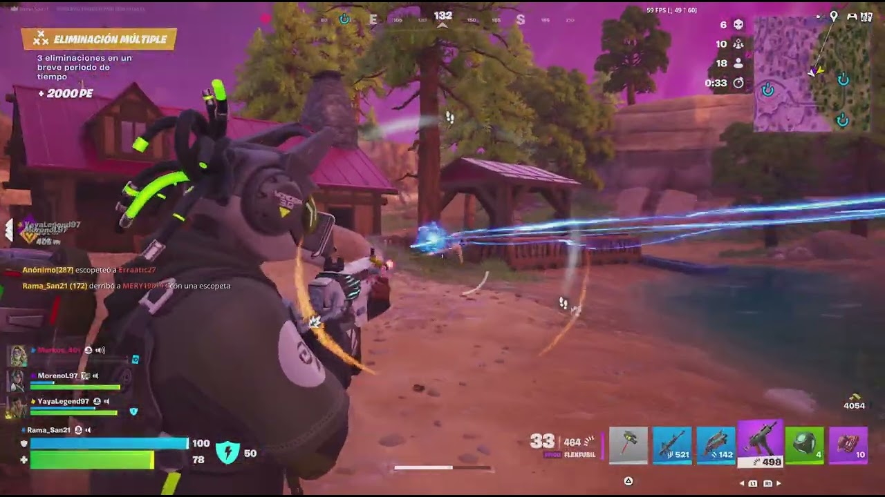 Victoria en escuadra Fortnite