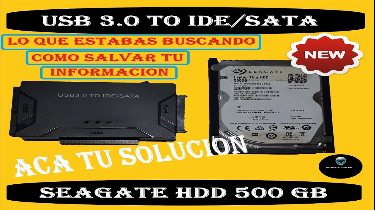 ✔️😎👉 /RESCATANDO INFORMACION CON ESTE ADAPTADOR SATA A USB DE 2.5 Y 3.5/