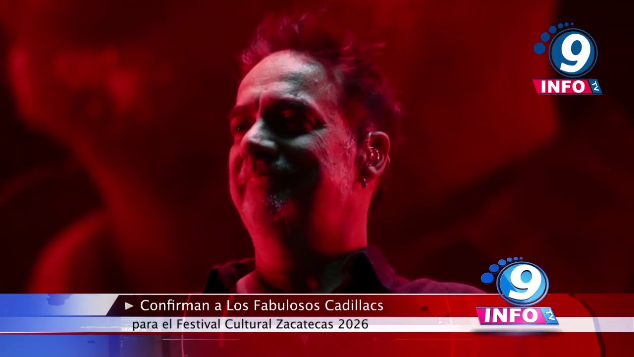 Confirman a Los Fabulosos Cadillacs para el Festival Cultural Zacatecas 2026