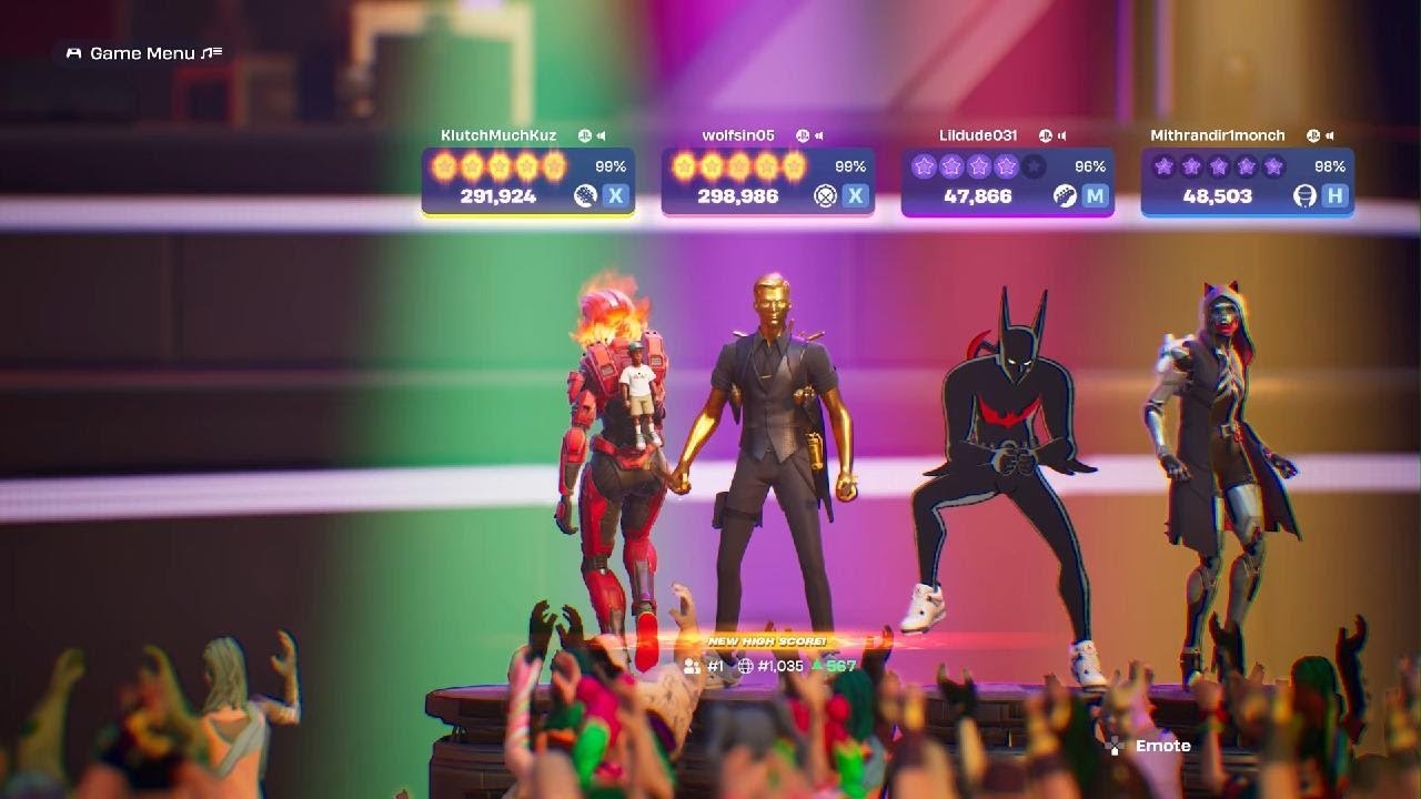 Earfquake Fortnite Festival Lead 100%
