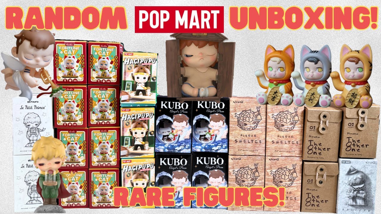 Pop Mart Blind Box Unboxing | Hirono, Hacipupu & Rare New Figures Revealed
