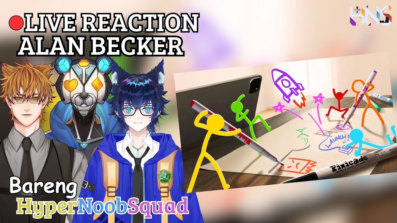 【HNS Reaction】Live Reaction HNS channel ALAN BECKER SETELAH SEKIAN PURNAMA【VtuberID】