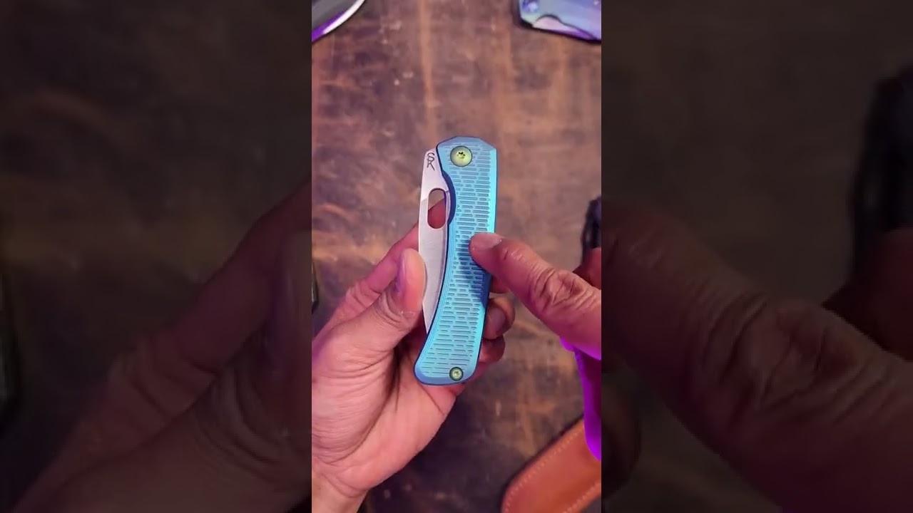 Unboxing ASMR Insane Amazing and Awesome SPK Lamia Midtech Knife #shorts #youtubeshorts