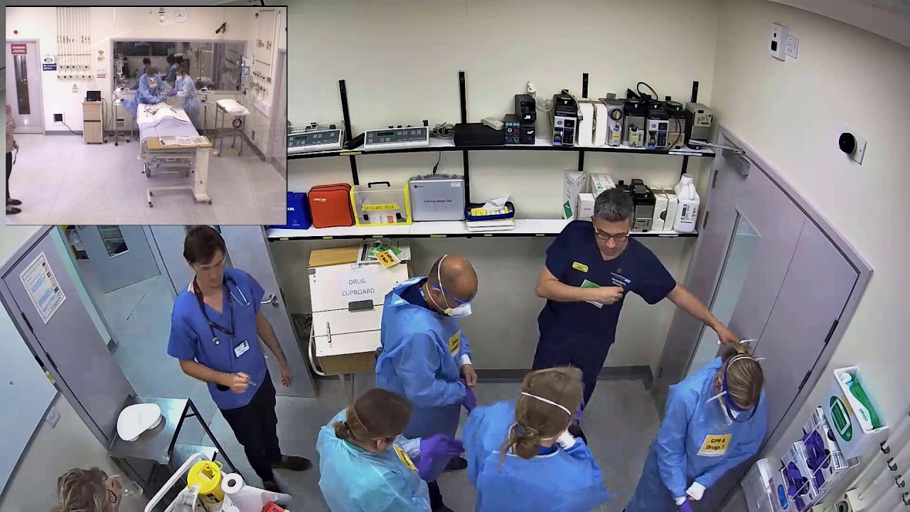 Paediatric COVID 19 Resuscitation Simulation BRHC
